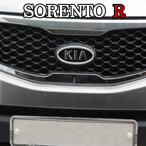 [ Sorento R auto parts ] Emblem set (Front+Rear) 1:1 Replacement Made in Korea